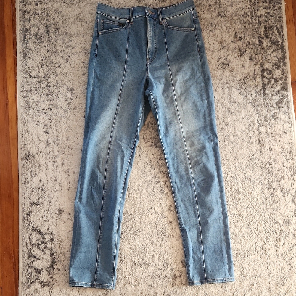 Express High Rise Slim Jeans